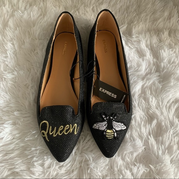 Express Shoes - Express// queen bee flats size 8